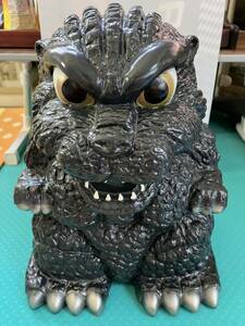 ゴジラ GODZILLA 貯金箱 ユタカ YUTAKA 東宝 ビッグサイズ　当時物 中古品