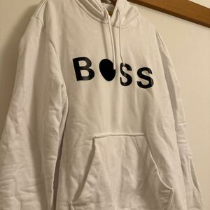 HUGOBOSSホワイトbossパーカー大谷翔平