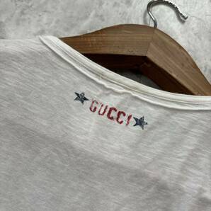 1円~ ＊ イタリア製 'ラグジュアリーウェア' GUCCI グッチ 長袖 ボーダー柄 Tシャツ / カットソー 12Y (150) キッズ レディース トップスの画像6