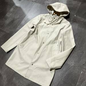 TT ☆ 高級感溢れる!! '撥水加工デザイン' STUTTERHEIM ストゥッテルハイム レインコート フーデットコート 紳士服 メンズ アウター