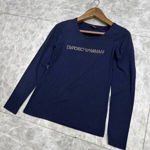 B ■ 着心地抜群 '高級感溢れる' EMPORIO ARMANI エンポリオアルマーニ UNDERWEAR 長袖 ストレッチ素材 Tシャツ / カットソー トップス