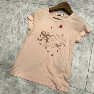 XX ■ 人気モデル '高級感溢れる' SEE BY CHLOE シーバイクロエ 半袖 Tシャツ / カットソー size40 レディース 婦人服 トップス 古着 