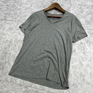 X ■ 大きいサイズ '高級感溢れる' ARMANI EXCHANGE アルマーニエクスチェンジ 半袖 COTTON Tシャツ / カットソー XL 紳士服 トップス 古着