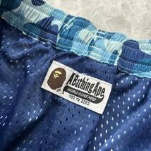 1円~ ＊ 国内正規品 '名作 人気モデル' A BATHING APE アベイシングエイプ 迷彩 カモフラージュ柄 海パン 水着 スイミングショーツ M_画像5