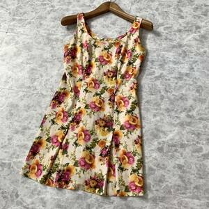 Z V refined design!! ' comfortable eminent ' Paul Smith Women Paul Smith floral print total pattern no sleeve tunic One-piece size:40 woman clothes 