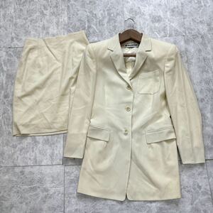 H ＊ イタリア製 '高級感溢れる' JIL SANDER + ジルサンダー 高品質 スカート スーツ 上下 セットアップ size34 レディース 婦人服 