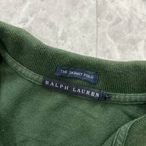 WW ＊ 国内正規品 '人気 ビッグポニー刺繍' RALPH LAUREN ラルフローレン 半袖 鹿の子 ポロシャツ L レディース トップス 古着_画像5