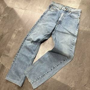 C ☆ 人気モデル!! '古着ビンテージ' LEVI’S リーバイス 512 ボタン裏359刻印 ストレート デニムパンツ ジーンズ size:W30×L34 ボトムス