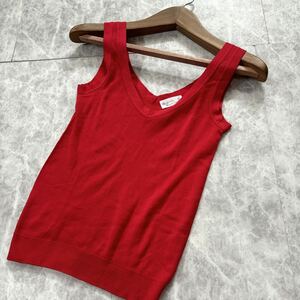 Z * superior article domestic regular goods ' popular Silhouette ' agnes b. Agnes B high quality stretch material tank top / no sleeve tops lady's 