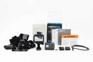 GoPro HERO5 BLACK ウェアラブルカメラ 【元箱付き・付属品多数】