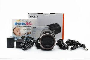 [ почти новый товар ] Sony SONY FDR-AX45 Handycam широкоугольный линзы 4K [ изначальный с коробкой * принадлежности большое количество ] #D5103E210100EHC