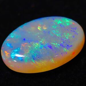 遊色効果!!(天然オパール7.775ct)j 約19.9×13.8mm ルース 裸石 宝石 ジュエリー jewelry opal k