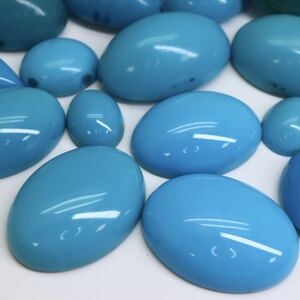 (天然トルコ石26点おまとめ200ct)m ルース 裸石 宝石 ジュエリー ターコイズ jewelry turquoise DC0 K