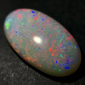 遊色効果!!(天然オパール3.954ct)m 約15.9×9.2mm ルース 裸石 宝石 ジュエリー jewelry opal DA0/DA0 i