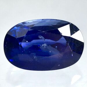(天然サファイア1.040ct)m 約6.7×4.3mm ルース 裸石 宝石 ジュエリー sapphire corundum コランダム DF8/EB0 i