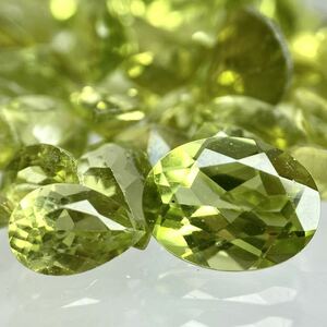 大量!!(天然ペリドットおまとめ)m 100ct 裸石 宝石 peridot jewelry ジュエリー ルース ①