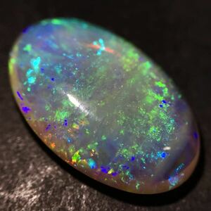 . color effect!!( natural opal 3.325ct)m approximately 15.3×9.9mm loose unset jewel gem jewelry jewelry opal i