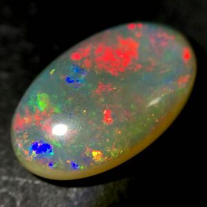 遊色効果!!(天然オパール3.271ct)m 約15.0×9.3mm ルース 裸石 宝石 ジュエリー jewelry opal i