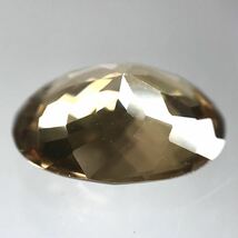 (天然ジルコン約3.654ct)m 約10.4×7.8mm ルース 裸石 zircon宝石 ジュエリー i_画像2