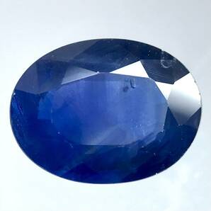 (天然サファイア1.590ct)m 約8.1×6.1mm ルース 裸石 宝石 ジュエリー sapphire corundum コランダム iの画像1