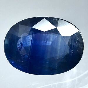 (天然サファイア0.907ct)m 約7.0×5.1mm ルース 裸石 宝石 ジュエリー sapphire corundum コランダム i