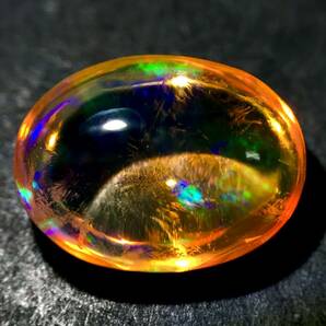 遊色効果!!(天然オパール1.914ct)m 約10.0×7.5mm ルース 裸石 宝石 ジュエリー jewelry opal iの画像4