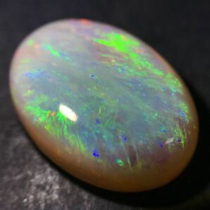 遊色効果!!(天然オパール8.610ct)m 約17.6×12.9mm ルース 裸石 宝石 ジュエリー jewelry opal iの画像3