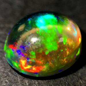 遊色効果!!(天然ファイアオパール2.881ct)m 約10.8×9.1mm ルース 裸石 宝石 ジュエリー fire jewelry opal i