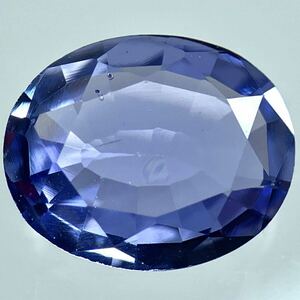 非加熱!!(天然サファイア0.594ct)m 約6.0×5.0mm ルース 裸石 宝石 ジュエリー sapphire corundum コランダム ソーティング付き K