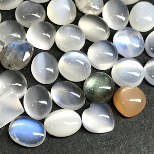 ( natural moonstone . summarize 100ct)m loose unset jewel gem jewelry jewelry moon stonesila- effect Power Stone kaboshoni
