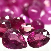 (天然ルビーおまとめ)m 30ct 裸石 宝石 ruby コランダム 紅玉 jewelry corundum ジュエリー K_画像2