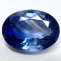 (天然サファイア1.023ct)m 約7.2×5.2mm ルース 裸石 宝石 ジュエリー sapphire corundum コランダム BJ1/BJ1 テEA0 K_画像1