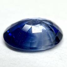 (天然サファイア1.023ct)m 約7.2×5.2mm ルース 裸石 宝石 ジュエリー sapphire corundum コランダム BJ1/BJ1 テEA0 K_画像3