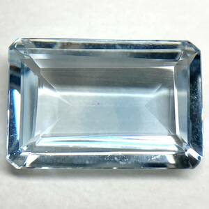 (天然ブルートパーズ17.575ct)m 約20.0×13.3mm ルース 裸石 宝石 ジュエリー blue topaz DA0/EA5 テEA6 K