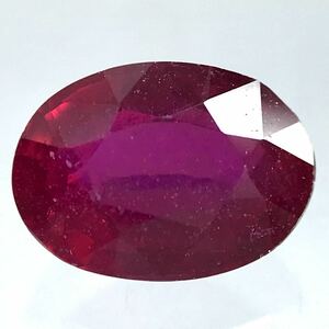 (天然ルビー1.199ct)m 約7.1×5.1mm ルース 裸石 corundum コランダム RUBY 宝石 ジュエリー CA0/DA0 i