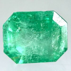 (天然エメラルド1.565ct)m 約7.3×5.9mmソーティング付 ルース 裸石 宝石 ジュエリーjewerly emerald EA0/EA0 i