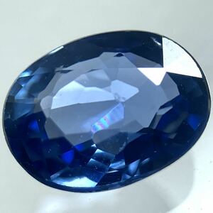 (天然サファイア0.428ct)m 約5.0×3.8mm ルース 裸石 宝石 ジュエリー sapphire corundum コランダム K