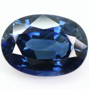 (天然サファイア1.118ct)j 約6.9×4.9mm ルース 裸石 宝石 ジュエリー sapphire corundum コランダム k