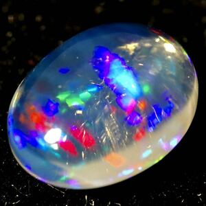 遊色効果!!(天然オパール2.233ct)j 約10.5×8.1mm ルース 裸石 宝石 ジュエリー jewelry opal k