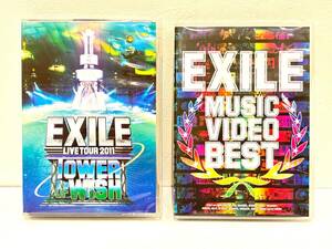 te-009★1円～中古現状品/動作未確認【EXILE エグザイル DVD】◆LIVE TOUR 2011 TOWER OF WISH 願いの塔◆MUSIC VIDEO BEST◆LDH 映像 音楽