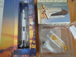 1/400スケール　ドラゴン社製　ロケットAPOLL-11 SATURN-V 宇宙船SPACE SHUTTLE ORBITER