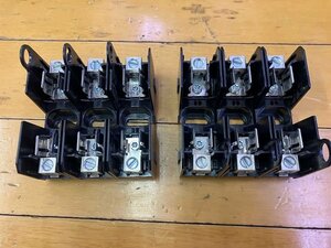 D0608#Eaton JM60030-3CR 大型ヒューズホルダー2pcs b3932