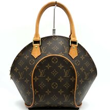 【ベタ無し】ルイ・ヴィトン M51127 エリプスPM ハンドバッグ 手提げ ブラウン モノグラム レディース LOUIS VUITTON_画像1