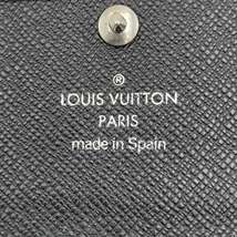 【ベタ無し】LOUIS VUITTON ルイ・ヴィトン ミュルティクレ4 M30522 キーケース 4連 レザー タイガ アルドワーズ ブラック 黒 レディース_画像8