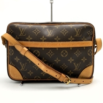 【ベタ無し】LOUIS VUITTON ルイ・ヴィトン M51274 トロカデロPM ショルダーバッグ 斜め掛けショルダー ブラウン モノグラム レディース_画像1