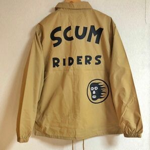 SCUMBOY TATTOO × 「SCUM RIDERS」 スカムボーイ コヨーテ コーチジャケット【ＸＬ】新品