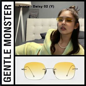 Gentle Monster ジェントルモンスター DAISY デイジー ジェニ着用モデル サングラスメガネ韓国KPOPイエロー黄