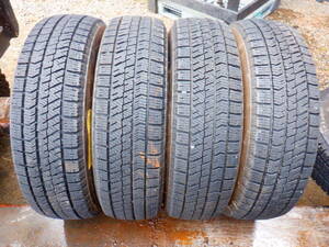 北海道送料770円/本～ ブリヂストン　ブリザック　VRX2 155/65R14 4本バリ物　スタッドレス　スノータイヤ　冬タイヤ