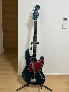 スクワイヤー　ジャズベースPR839アクティブ　カスタム品 フェンダー Fender エレキベース