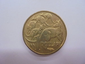 【外国銭】オーストラリア 1ドル 1994年 カンガルー 古銭 硬貨 コイン